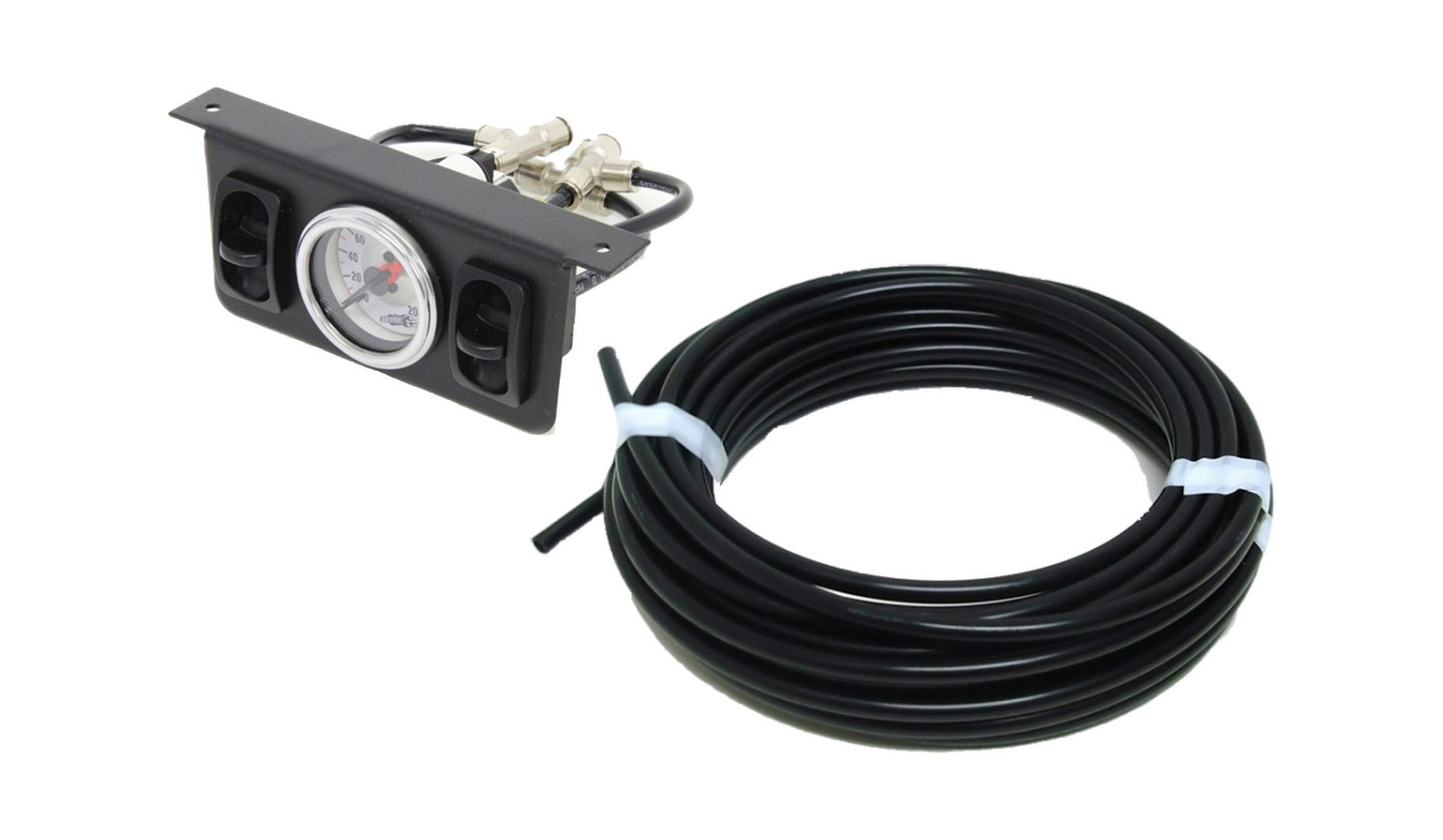 Air Lift 26229 Dual Needle 2 Manual Paddle Switch Panel W 50 FT 1/4" OD Airline eBay